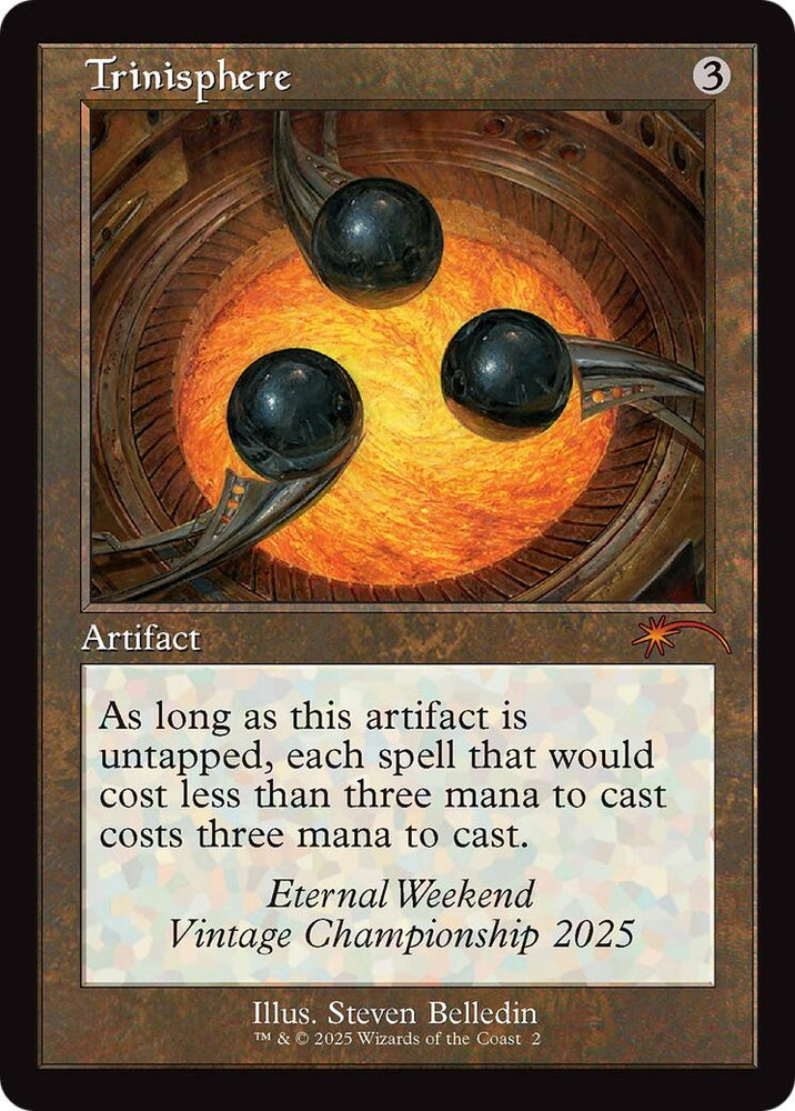 Image for Trinisphere (Retro Frame) (Eternal Weekend 2025 Promo) (2) - Magic: The Gathering