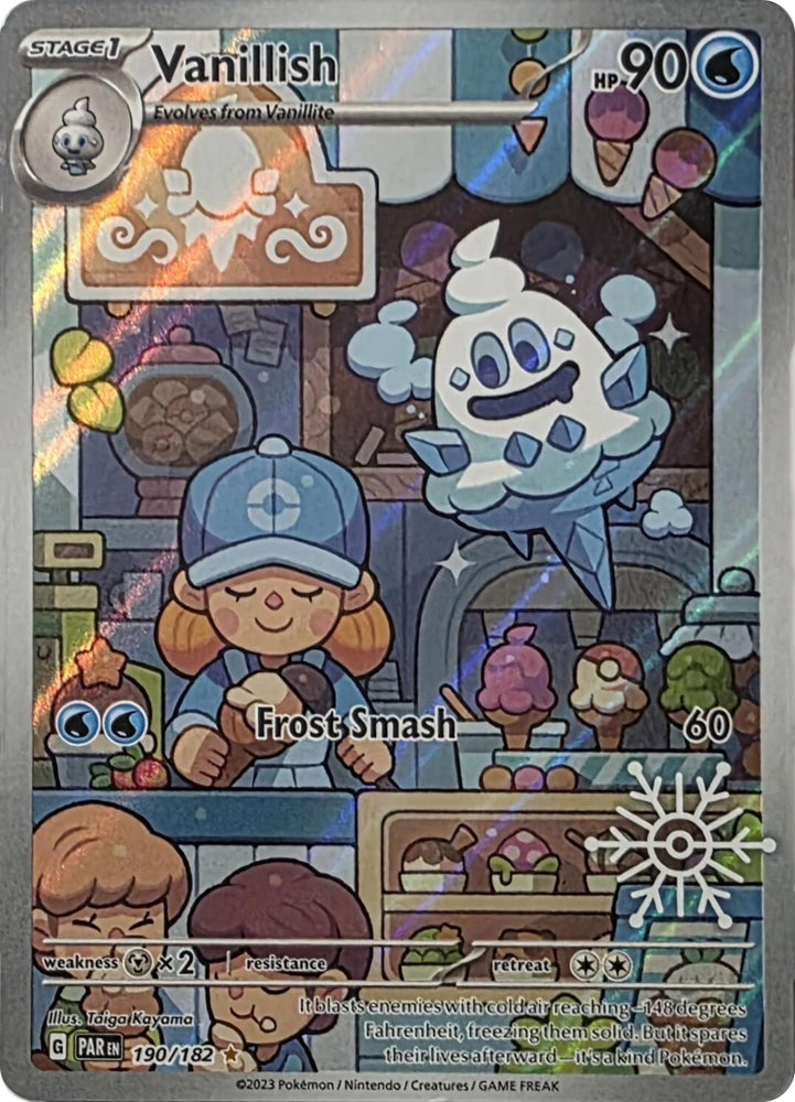 Image for Vanillish - 190/182 (Holiday Calendar) (190/182) - Pokemon