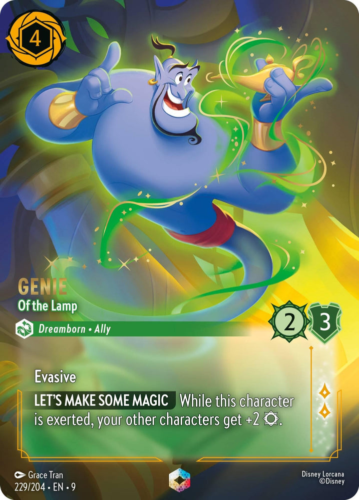 Image for Genie - Of the Lamp (Enchanted) (Fabled) - Disney Lorcana