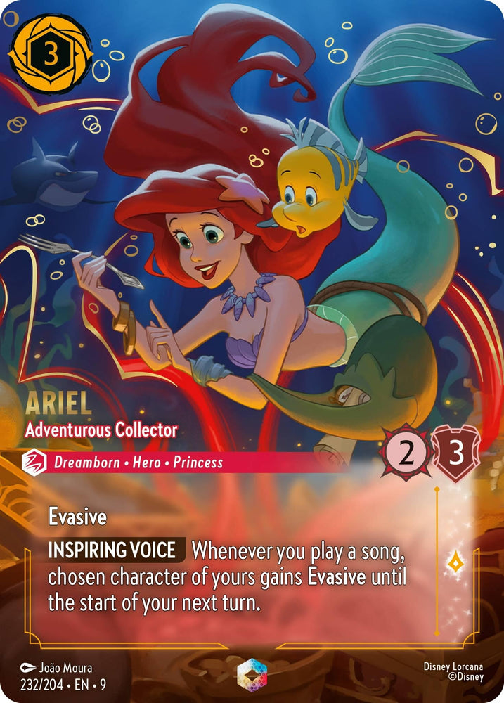 Image for Ariel - Adventurous Collector (Enchanted) (Fabled) - Disney Lorcana