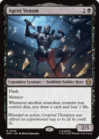 Image for Agent Venom (49) (Marvel's Spider-Man) - Magic: The Gathering