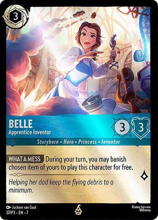Image for Belle - Apprentice Inventor (37) - Disney Lorcana