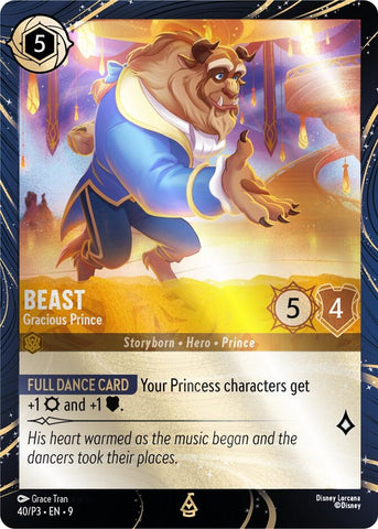 Image for Beast - Gracious Prince (40) - Disney Lorcana