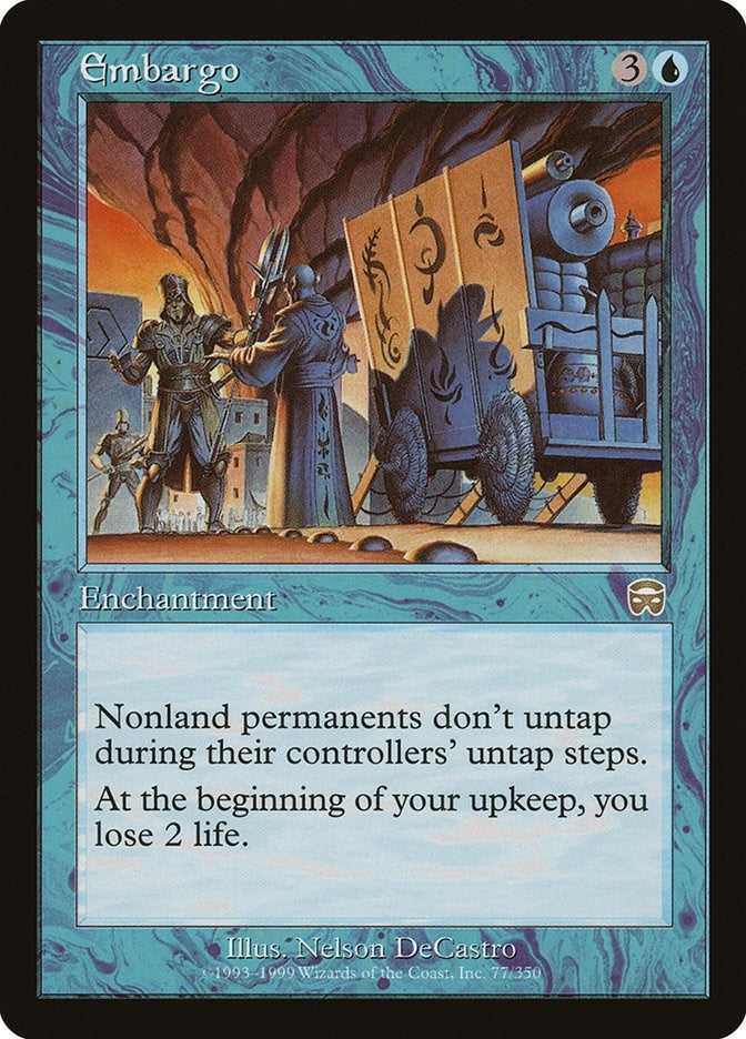 Image for Embargo (77) [Mercadian Masques]