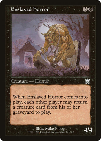 Image for Enslaved Horror (134) [Mercadian Masques]