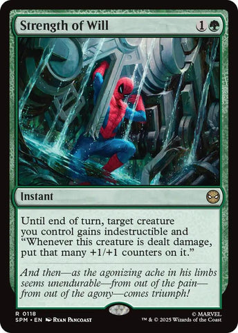 Image for Strength of Will (118) (Marvel's Spider-Man) - Magic: The Gathering