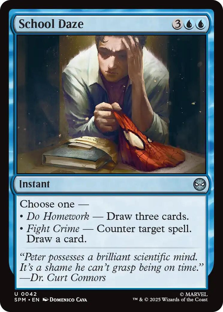 Image for School Daze (42) (Marvel's Spider-Man) - Magic: The Gathering