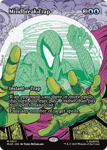 Image for Mindbreak Trap (Borderless) (11) (Marvel Eternal-Legal) - Magic: The Gathering