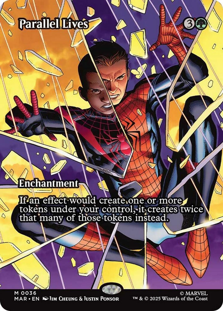 Image for Parallel Lives (Borderless) (36) (Marvel Eternal-Legal) - Magic: The Gathering
