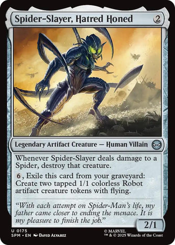 Image for Spider-Slayer, Hatred Honed (175) - Magic: The Gathering