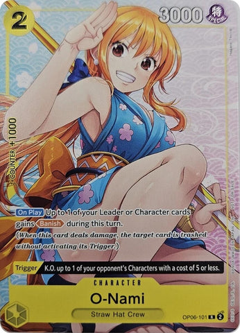 Image for O-Nami (Welcome Pack Vol. 2) (OP06-101) - One Piece Card Game