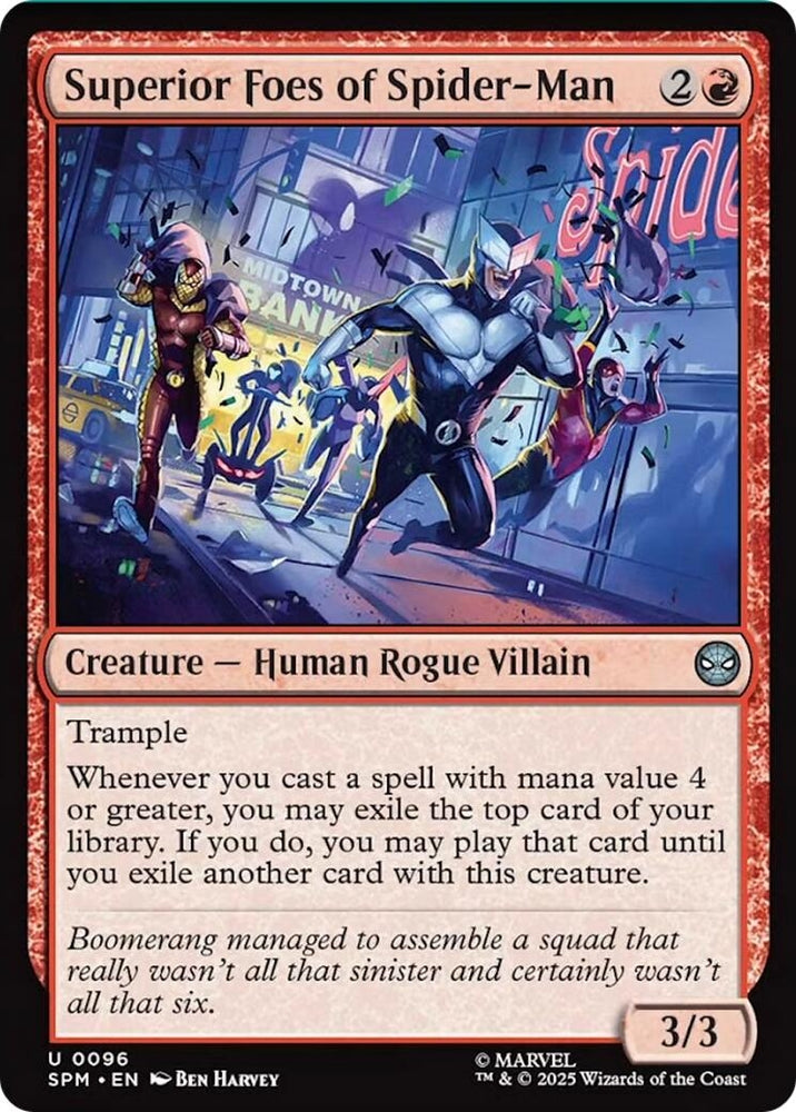 Image for Superior Foes of Spider-Man (96) - Magic: The Gathering