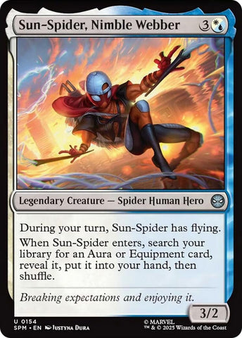 Image for Sun-Spider, Nimble Webber (154) - Magic: The Gathering