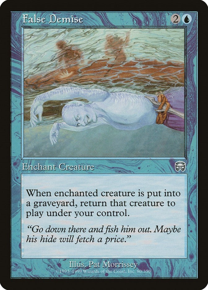 Image for False Demise (80) [Mercadian Masques]