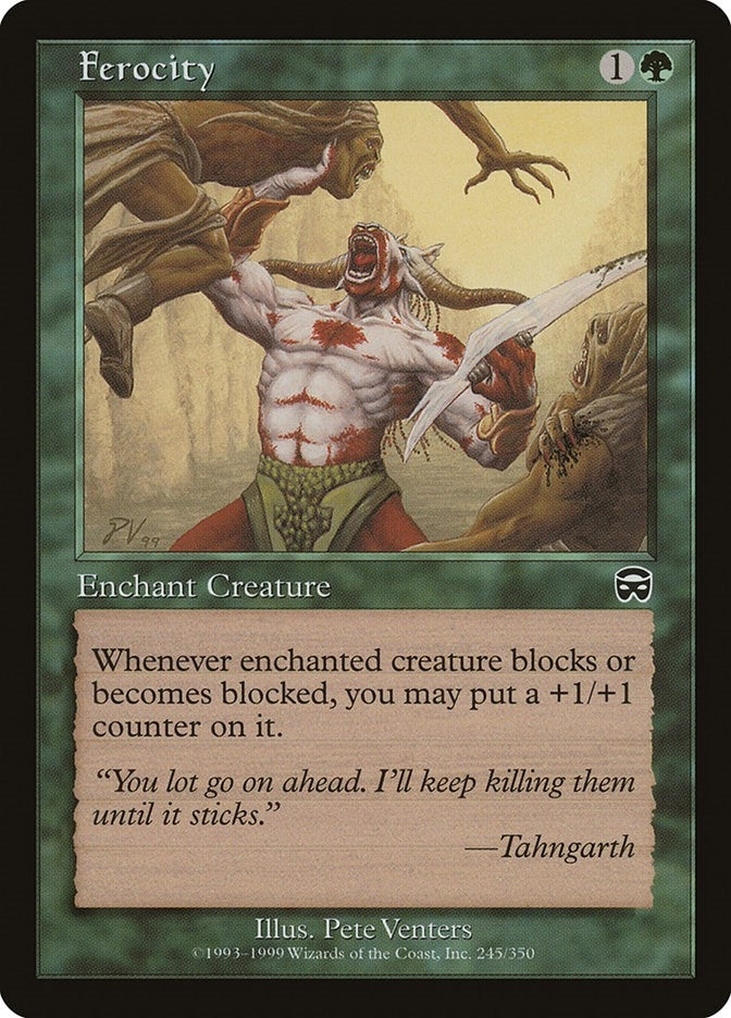 Image for Ferocity (245) [Mercadian Masques]