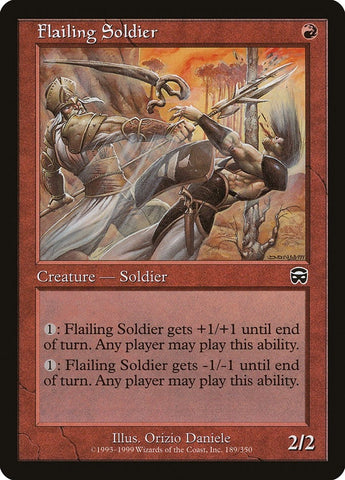Image for Flailing Soldier (189) [Mercadian Masques]