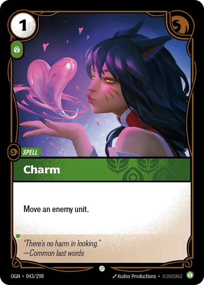Image for Charm (043/298) (Origins) - Riftbound: League of Legends Trading Card Game