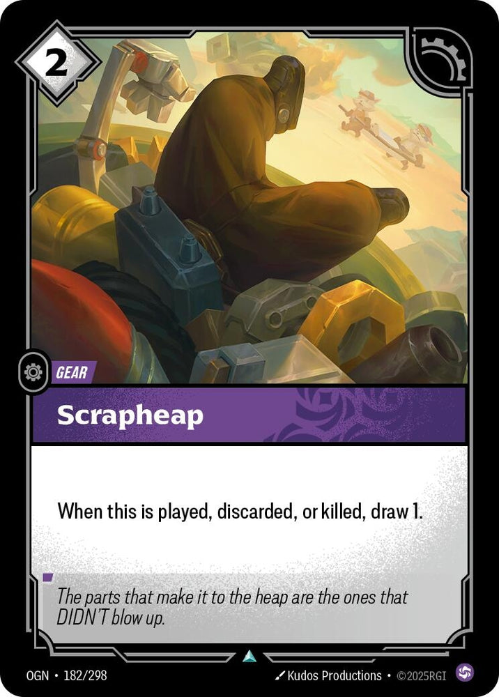 Image for Scrapheap (182/298) (Origins) - Riftbound: League of Legends Trading Card Game