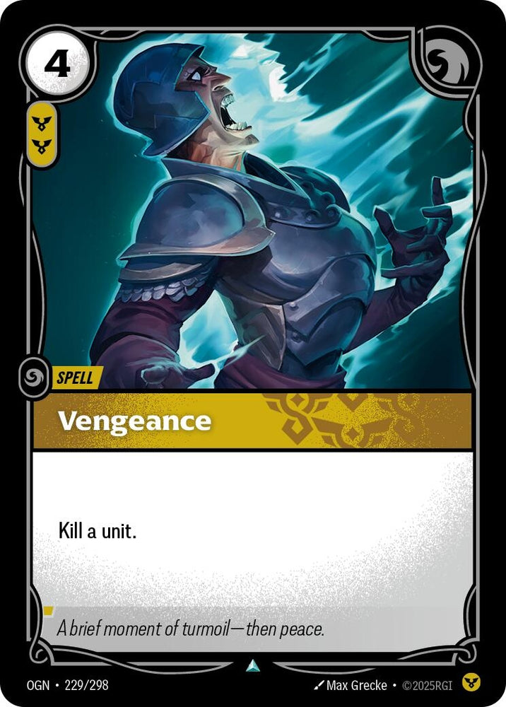Image for Vengeance (229/298) (Origins) - Riftbound: League of Legends Trading Card Game