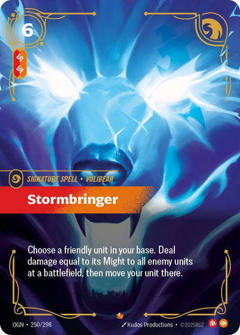 Image for Stormbringer (250/298) (Origins) - Riftbound: League of Legends Trading Card Game