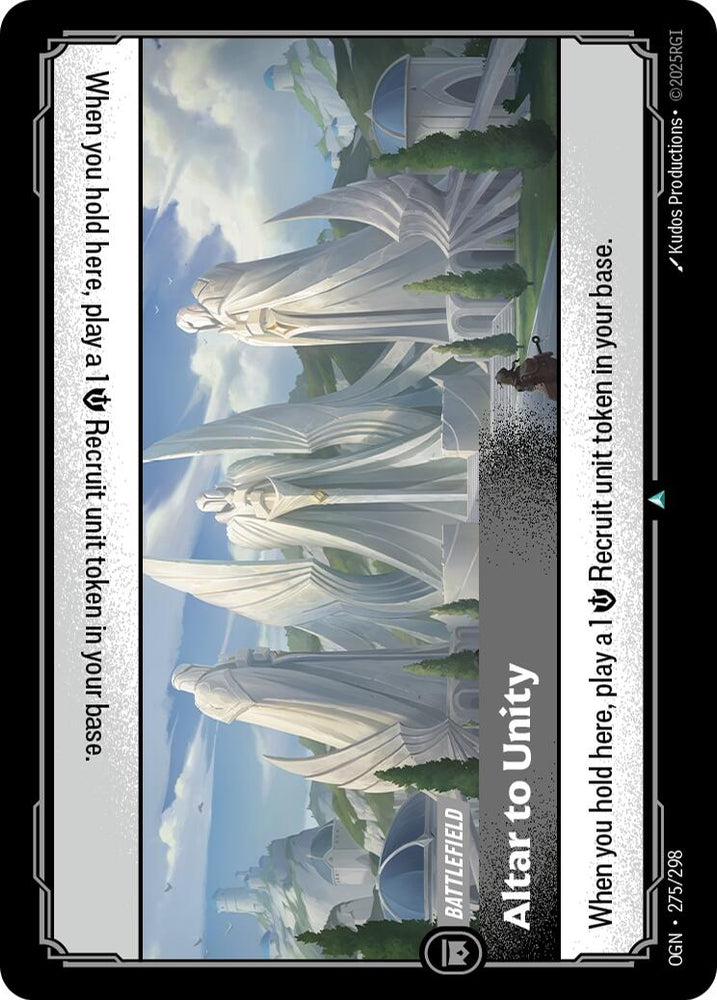 Image for Altar to Unity (275/298) (Origins) - Riftbound: League of Legends Trading Card Game