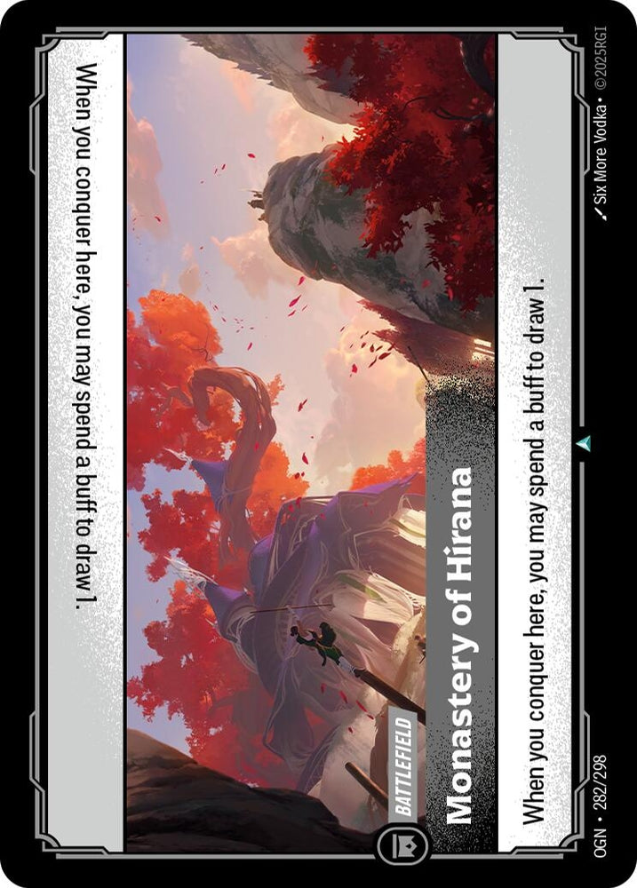 Image for Monastery of Hirana (282/298) (Origins) - Riftbound: League of Legends Trading Card Game