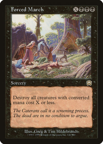 Image for Forced March (136) [Mercadian Masques]