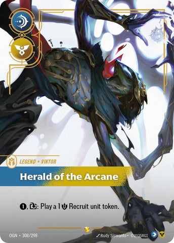 Image for Viktor - Herald of the Arcane (Showcase) (308/298) (Origins) - Riftbound: League of Legends Trading Card Game