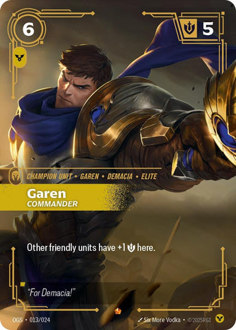 Garen - Commander (013/024) (Origins: Proving Grounds)