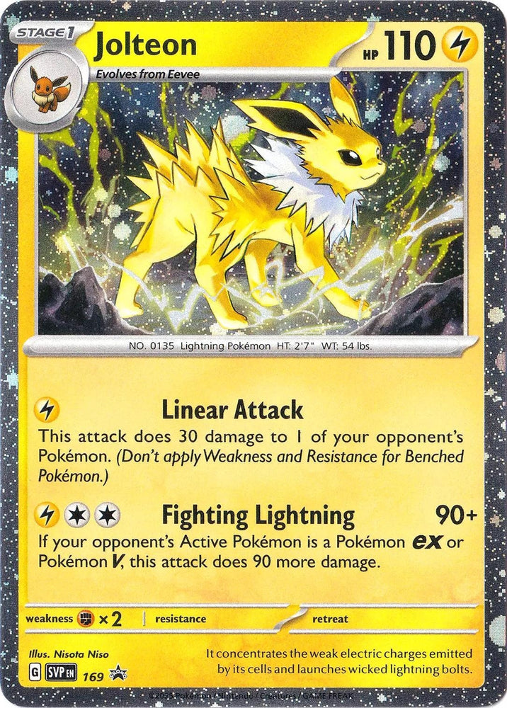 Image for Jolteon - 169 (Cosmos Holo) (169) - Pokemon