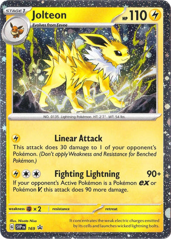 Image for Jolteon - 169 (Cosmos Holo) (169) - Pokemon