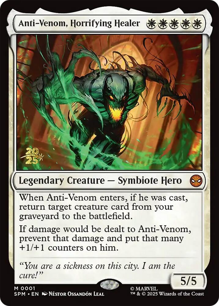 Image for Anti-Venom, Horrifying Healer (1) - Magic: The Gathering