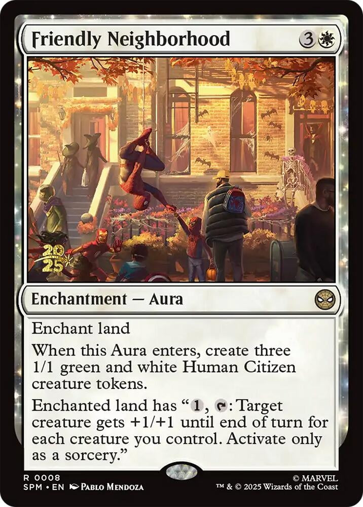 Image for Friendly Neighborhood (8) - Magic: The Gathering