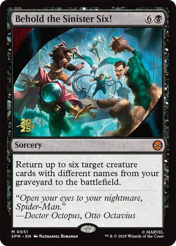 Image for Behold the Sinister Six! (51) - Magic: The Gathering