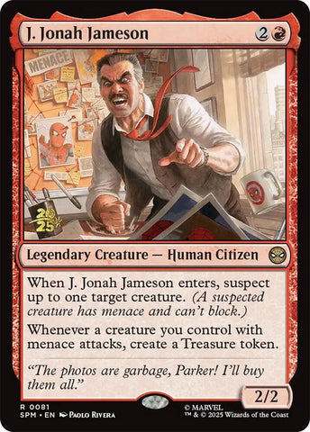 Image for J. Jonah Jameson (81) - Magic: The Gathering