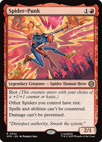 Image for Spider-Punk (92) - Magic: The Gathering