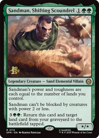 Image for Sandman, Shifting Scoundrel (112) - Magic: The Gathering