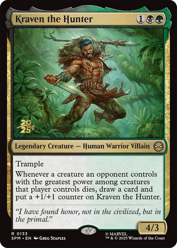 Image for Kraven the Hunter (133) - Magic: The Gathering