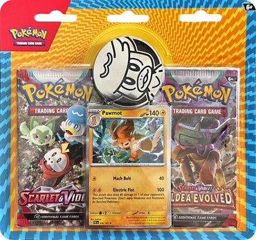 Image for Checklane 2-Pack Blister [Pawmot] (3-tab) - Pokemon
