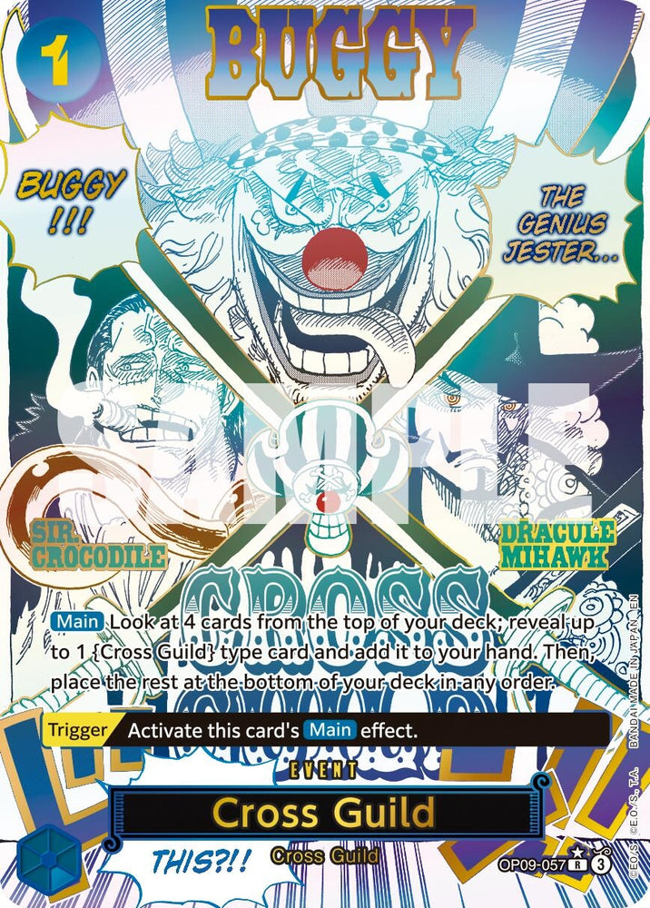 Image for Cross Guild (Alternate Art) (OP09-057) - One Piece Card Game