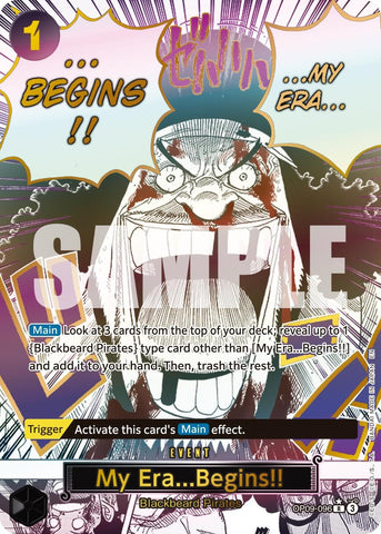 Image for My Era...Begins!! (Manga) (OP09-096) (Premium Booster -The Best- Vol. 2) - One Piece Card Game