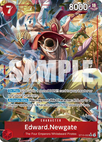 Image for Edward.Newgate - ST15-002 (Alternate Art) (ST15-002) - One Piece Card Game