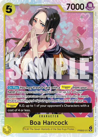 Image for Boa Hancock (PRB02-017) - One Piece Card Game