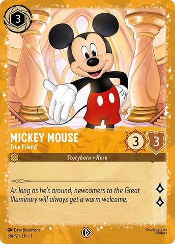 Image for Mickey Mouse - True Friend (Puzzle Promo) (36) - Disney Lorcana