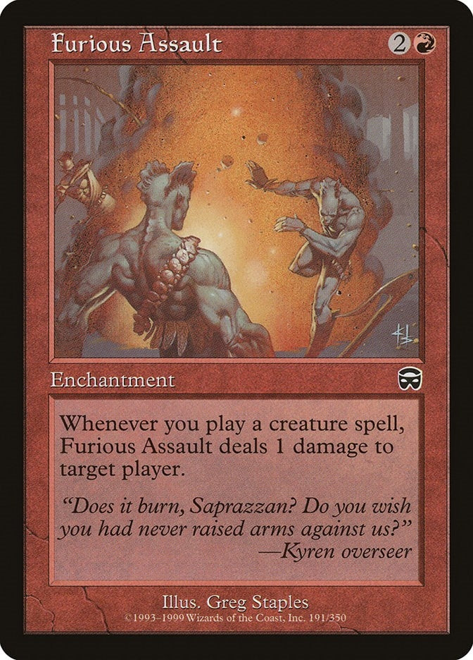 Image for Furious Assault (191) [Mercadian Masques]