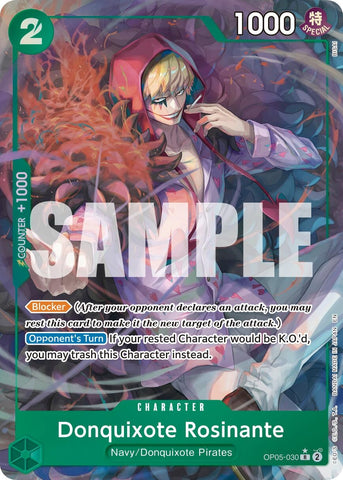 Image for Donquixote Rosinante (Alternate Art) (OP05-030) - One Piece Card Game