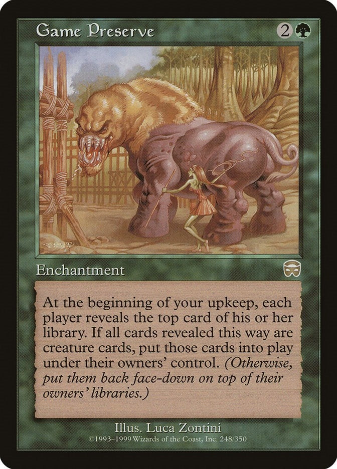 Image for Game Preserve (248) [Mercadian Masques]