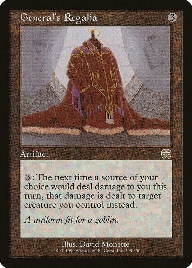 Image for General's Regalia (295) [Mercadian Masques]