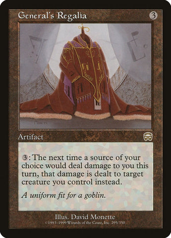 Image for General's Regalia (295) [Mercadian Masques]