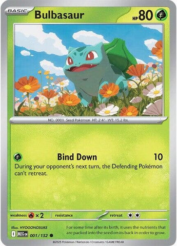 Bulbasaur (001/132) (ME01: Mega Evolution)